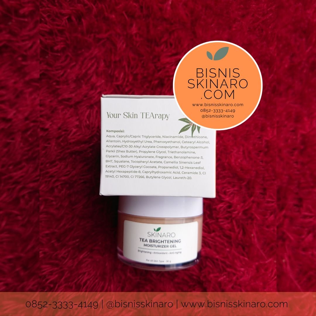 Foto Produk SKINARO Tea Brightening Moisturizer Gel 3