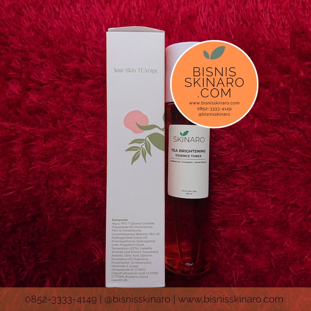 Foto Produk SKINARO Tea Brightening Essence Toner 3
